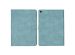 imoshion Coque tablette luxe iPad 8 (2020) 10.2 pouces / iPad 7 (2019) 10.2 pouces  - Bleu clair