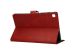 imoshion Coque tablette luxe Samsung Galaxy Tab S6 Lite / Tab S6 Lite (2022) - Rouge