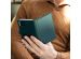 Selencia Étui de téléphone portefeuille en cuir véritable Samsung Galaxy A8 (2018)