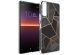 iMoshion Coque Design Sony Xperia 10 II - Black Graphic