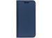 Dux Ducis Étui de téléphone Slim Motorola Moto G7 Play - Blue foncé