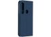 Dux Ducis Étui de téléphone Slim Motorola Moto G8 Plus - Bleu foncé