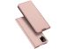 Dux Ducis Étui de téléphone Slim Samsung Galaxy A12 - Rose Champagne