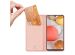 Dux Ducis Étui de téléphone Slim Samsung Galaxy A12 - Rose Champagne