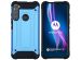 imoshion Coque Rugged Xtreme Motorola One Fusion Plus - Bleu clair