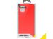 Accezz Coque Liquid Silicone Samsung Galaxy A51 - Rouge