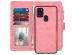 Porte-monnaie de luxe Samsung Galaxy A21s -  Rose