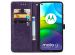 imoshion Etui de téléphone portefeuille Mandala Moto G9 Power