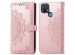 imoshion Etui de téléphone portefeuille Oppo A15 - Rose Champagne