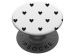 PopSockets iMoshion PopGrip - Black Hearts - White