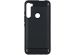 Coque brossée Motorola One Fusion Plus - Noir