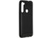 Coque brossée Motorola One Fusion Plus - Noir