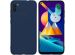 imoshion Coque Couleur Samsung Galaxy M11 / A11 - Bleu foncé