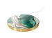 iDeal of Sweden Chargeur universel Qi - Golden Jade Marble