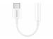 Huawei Adaptateur de connexion audio USB-C vers jack 3,5 mm blanc