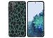 imoshion Coque Design Samsung Galaxy S21 - Léopard - Vert / Noir