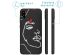 imoshion Coque Design Galaxy M11 / A11 - Visage abstrait - Blanc