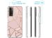 imoshion Coque Design Huawei P Smart (2021) - Pink Graphic