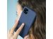 iMoshion Coque Couleur Samsung Galaxy A12 - Bleu foncé