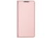 Dux Ducis Étui de téléphone Slim Samsung Galaxy A02s - Rose Champagne