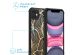 imoshion Coque Design avec cordon iPhone 11 - Golden Leaves