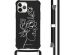 imoshion Coque Design avec cordon iPhone 11 Pro - Woman Flower Black