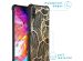 imoshion Coque Design avec cordon Samsung Galaxy A70 - Golden Leaves