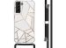 imoshion Coque Design avec cordon Samsung Galaxy S21 Plus - White Graphic