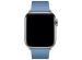 Apple Leather Band Modern Buckle Apple Watch Series 1-9 / SE - 38/40/41 mm / Series 10 - 42 mm - Taille S - Bleu