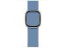 Apple Leather Band Modern Buckle Apple Watch Series 1-9 / SE - 38/40/41 mm / Series 10 - 42 mm - Taille L - Cornflower