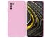 imoshion Coque Couleur Xiaomi Poco M3 - Rose