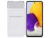 Samsung Original Coque S View Samsung Galaxy A72 - Blanc