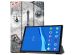 imoshion Coque tablette Design Trifold Lenovo Tab M10 Plus/M10 FHD Plus