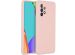 Accezz Coque Liquid Silicone Samsung Galaxy A52(s) (5G/4G) - Rose