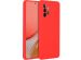 Accezz Coque Liquid Silicone Samsung Galaxy A72 - Rouge