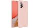 Accezz Coque Liquid Silicone Samsung Galaxy A72 - Rose