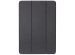 Decoded Coque en cuir Slim iPad 9 (2021) 10.2 pouces / iPad 8 (2020) 10.2 pouces / iPad 7 (2019) 10.2 pouces - Noir