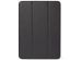 Decoded Coque en cuir Slim iPad Air 11 pouces (2024) M2 / Air 5 (2022) / Air 4 (2020) - Noir