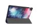 iMoshion Coque tablette Design Trifold  Lenovo Tab P11 / P11 Plus - Space