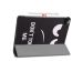 imoshion Coque tablette Design Trifold iPad Pro 11 (2018 - 2022) - Don't touch