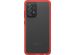 OtterBox Coque arrière React Samsung Galaxy A52(s) (5G/4G) -Transparent/Rouge