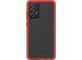 OtterBox Coque arrière React Samsung Galaxy A72 - Transparent /Rouge