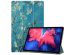 iMoshion Coque tablette Design Trifold  Lenovo Tab P11 / P11 Plus - Green Plant