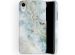 Selencia Coque Maya Fashion iPhone Xr - Marble Blue