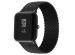 imoshion Bracelet en nylon tressé Amazfit GTS / BIP - Noir