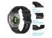 imoshion Bracelet QuickFit® Sport en silicone - Connexion Garmin Watch 22 mm - Noir