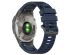 imoshion Bracelet QuickFit® Sport en silicone - Connexion Garmin Watch 22 mm - Bleu foncé