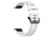 imoshion Bracelet QuickFit® Sport en silicone - Connexion Garmin Watch 22 mm - Blanc