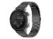 imoshion Bracelet QuickFit® Bracelet à maillons en acier - Connexion Garmin Watch 22 mm - Noir