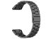 imoshion Bracelet QuickFit® Bracelet à maillons en acier - Connexion Garmin Watch 22 mm - Noir